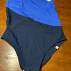 Summersalt Women's One Piece Swimsuit - Blue and Black